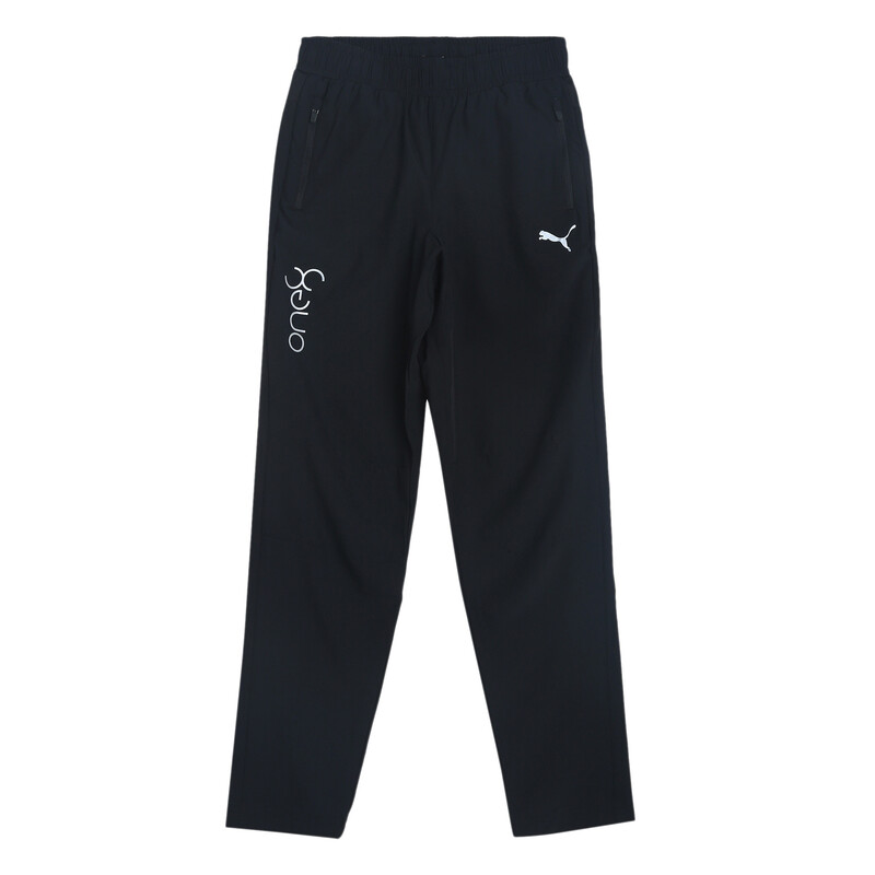 

PUMA One8 Virat Kohli Boy's Regular Fit Active Trackpants, Black