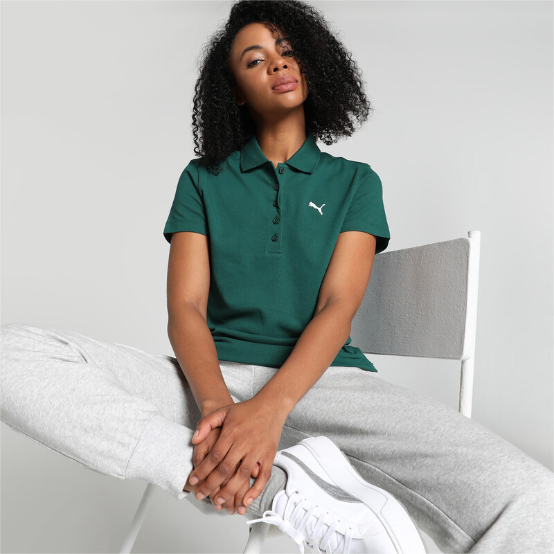 

Women's PUMA Regular Fit Polo, Malachite