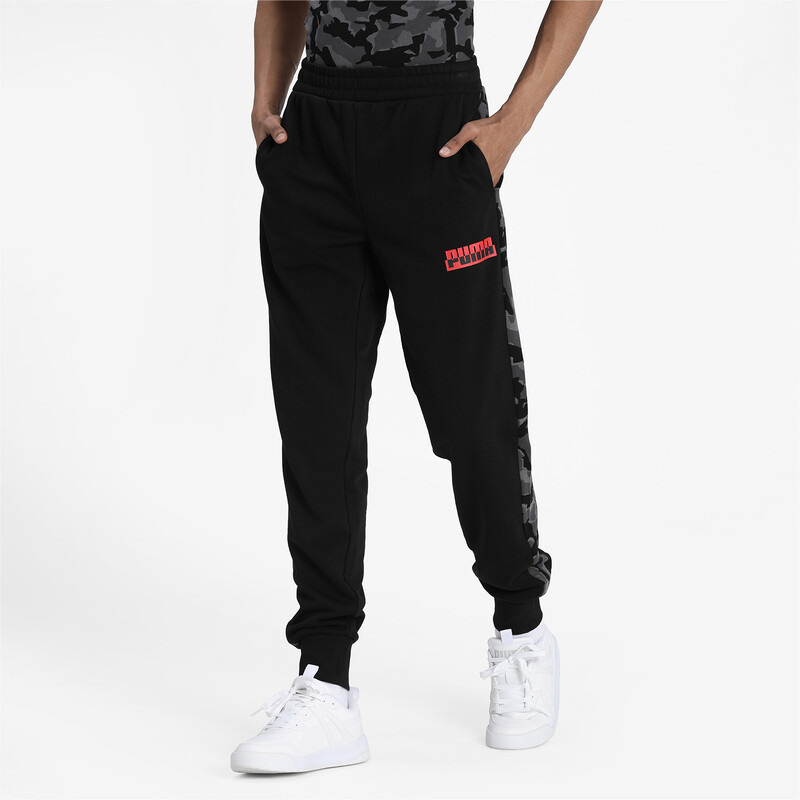 

Men's PUMA Core Camo All Over Print Regular Fit Sweatpants
