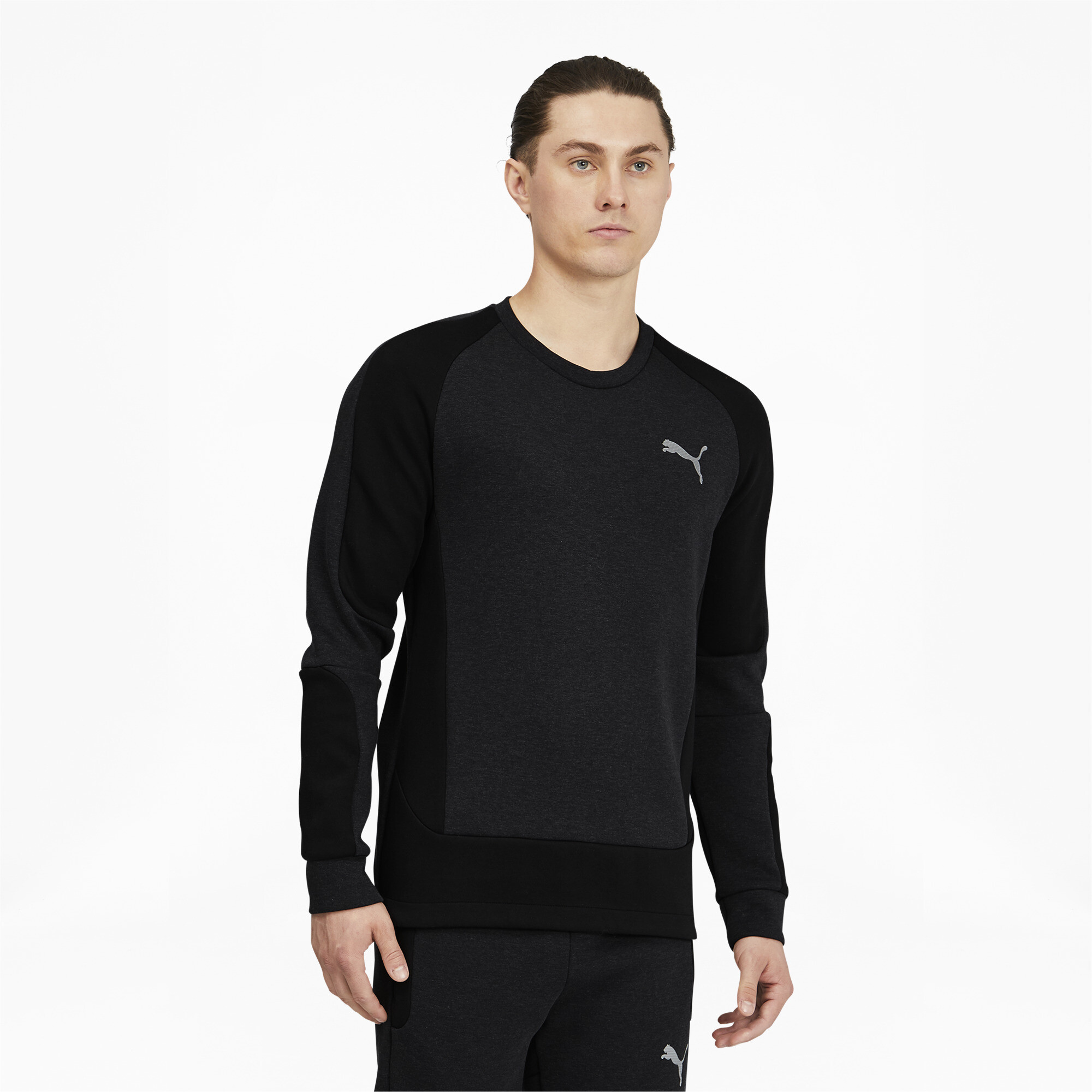 PUMA Men's Evostripe Crewneck Sweatshirt | eBay