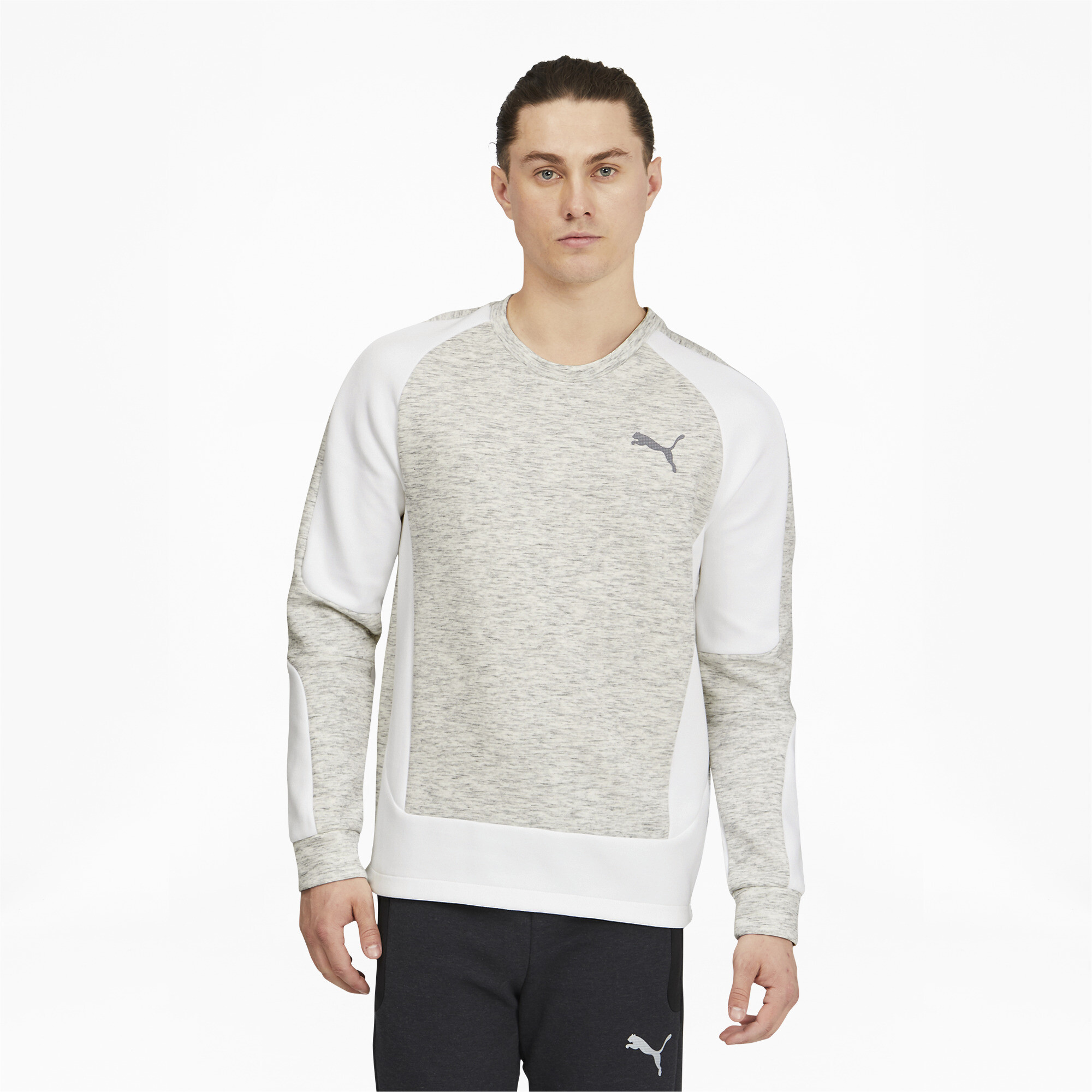 puma striped sweatshirt