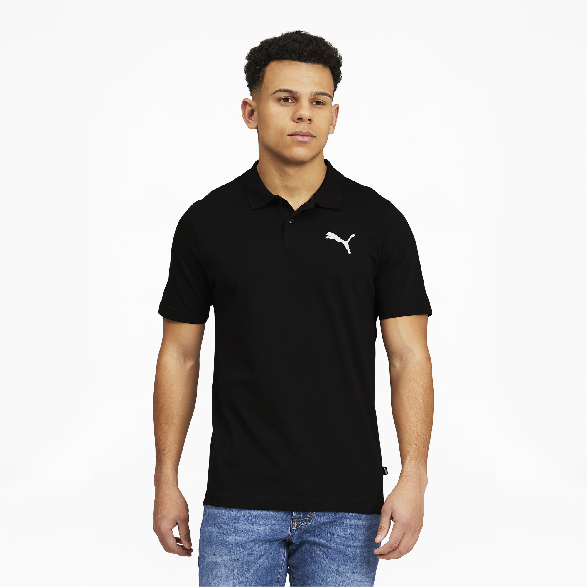 PUMA Men's Essentials Jersey Polo | eBay