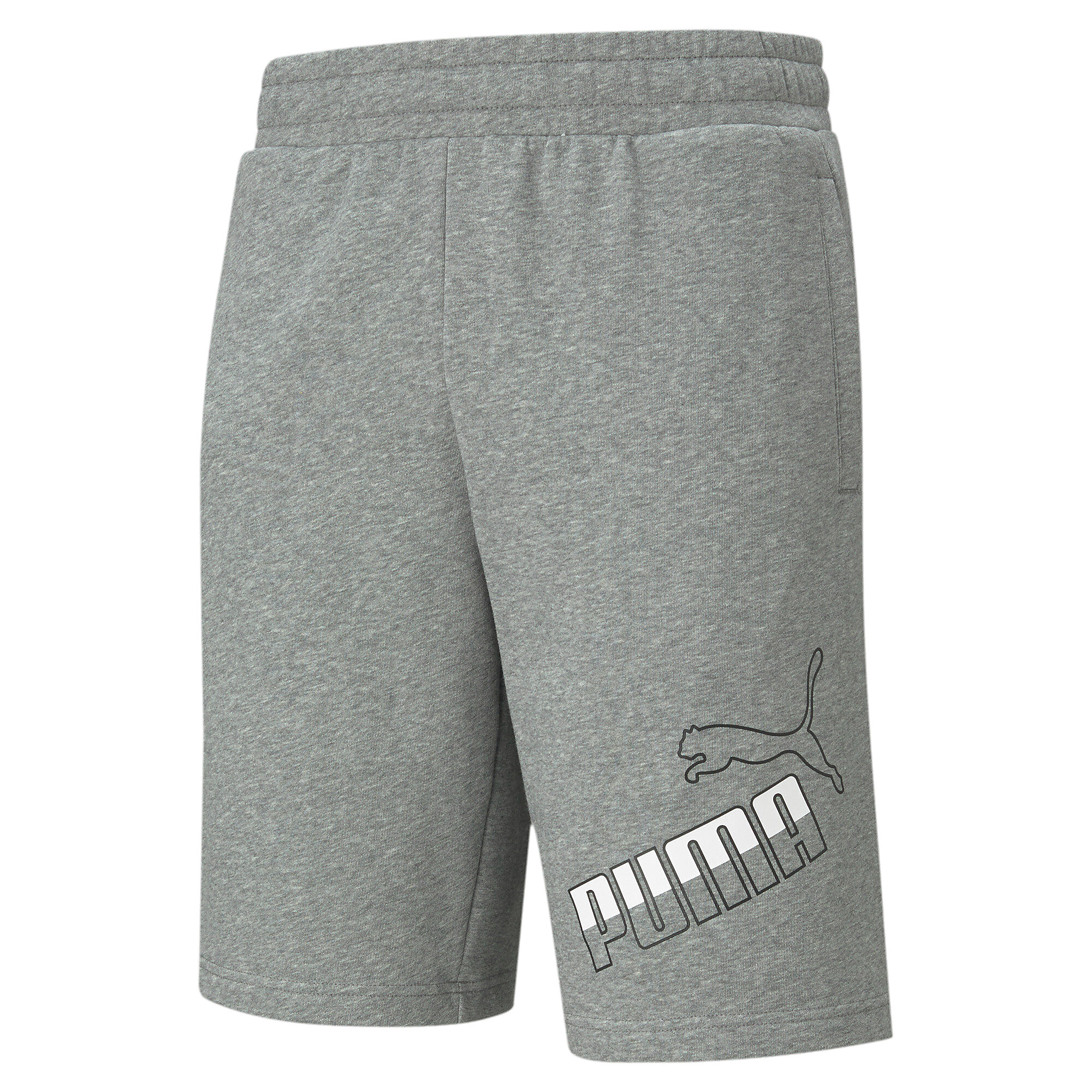 【プーマ公式通販】 プーマ ビッグ ロゴ 10インチ ショーツ メンズ Medium Gray Heather ｜PUMA.com