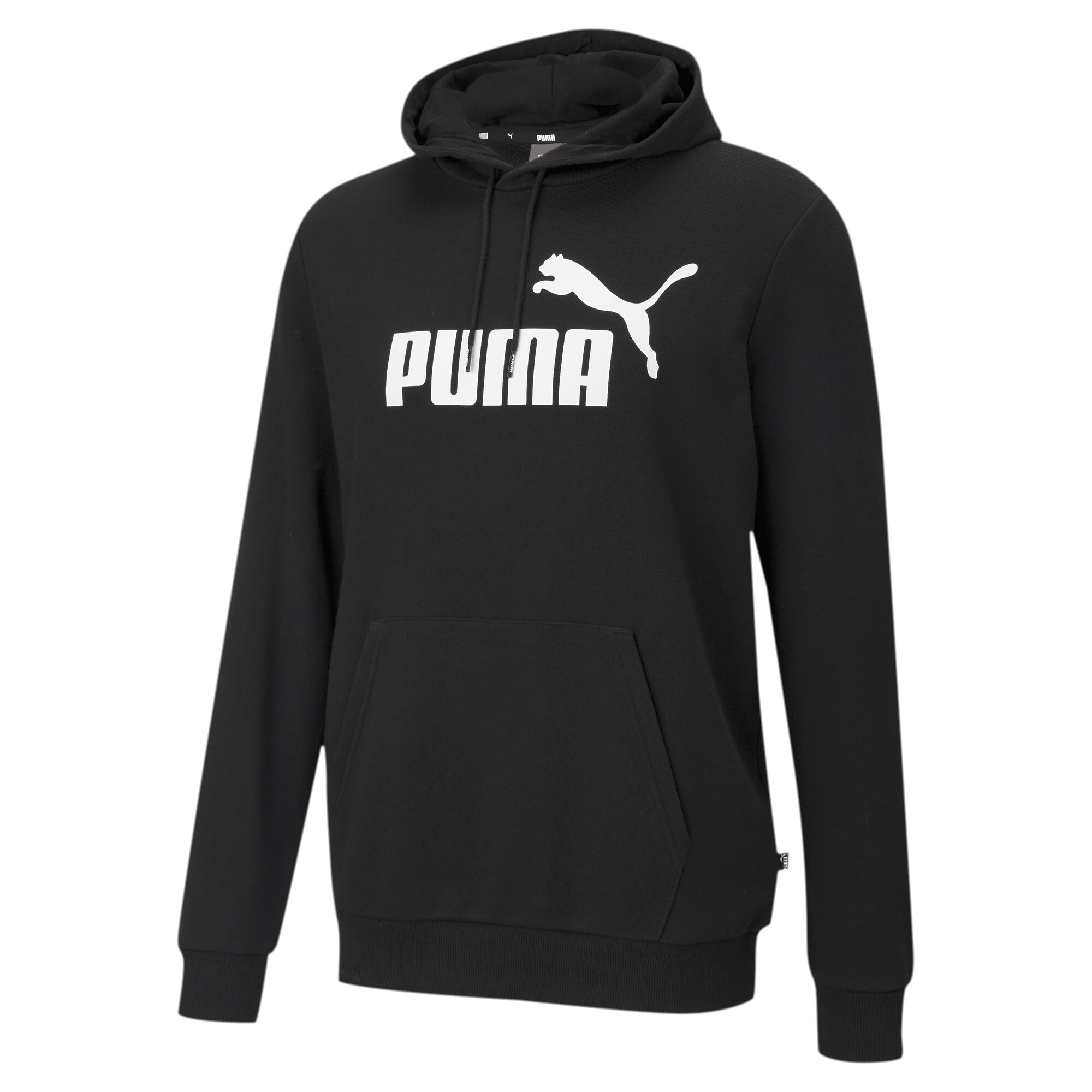 プーマ ESS ビッグロゴ フーディー スウェット メンズ Puma Black ｜PUMA.comの大画像