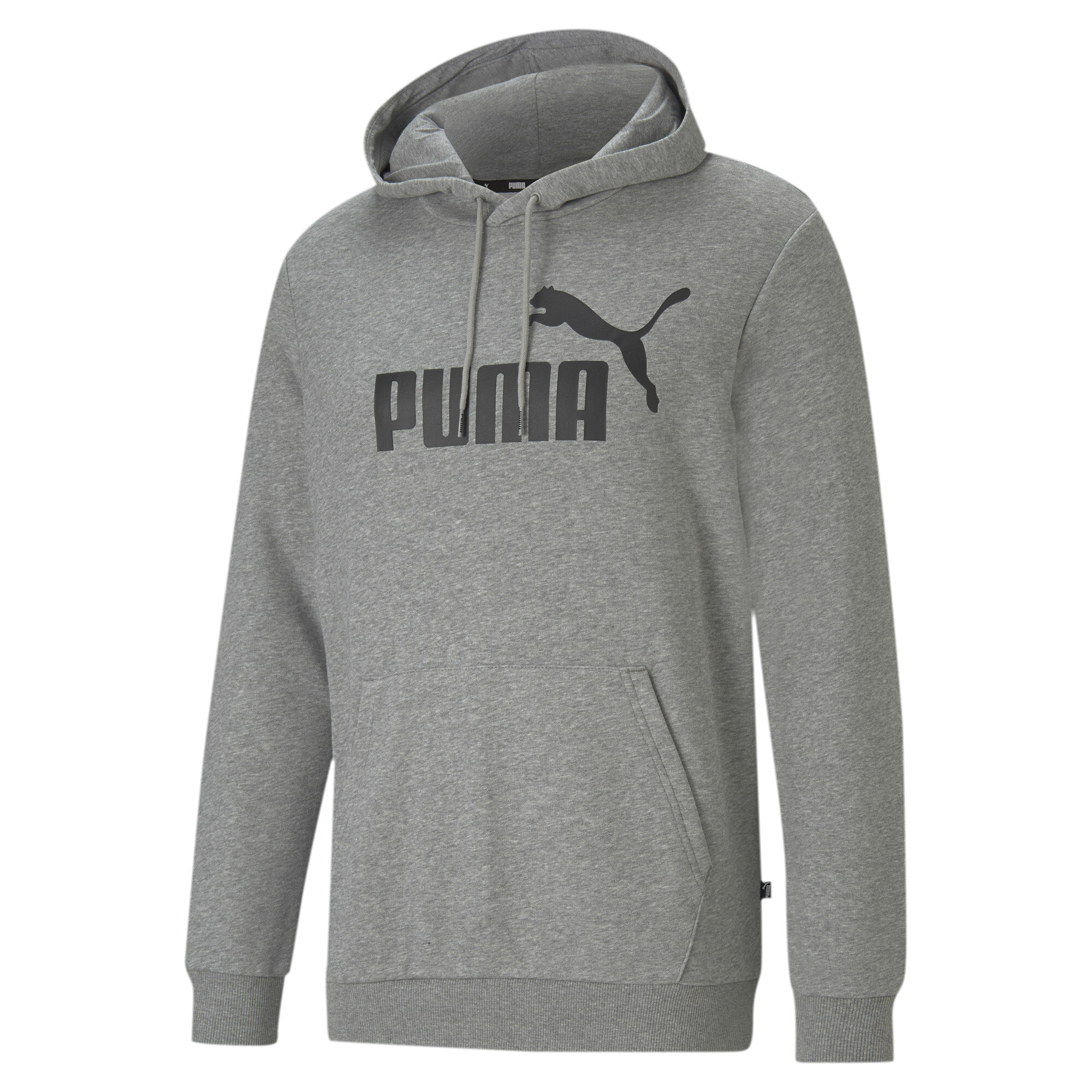 【プーマ公式通販】 プーマ ESS ビッグロゴ フーディー スウェット メンズ Medium Gray Heather ｜PUMA.com