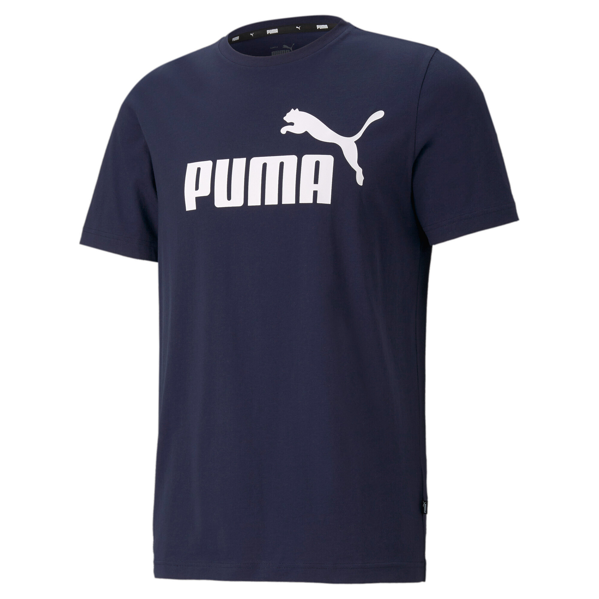 【プーマ公式通販】 プーマ ESS ロゴ Tシャツ メンズ Peacoat ｜PUMA.com