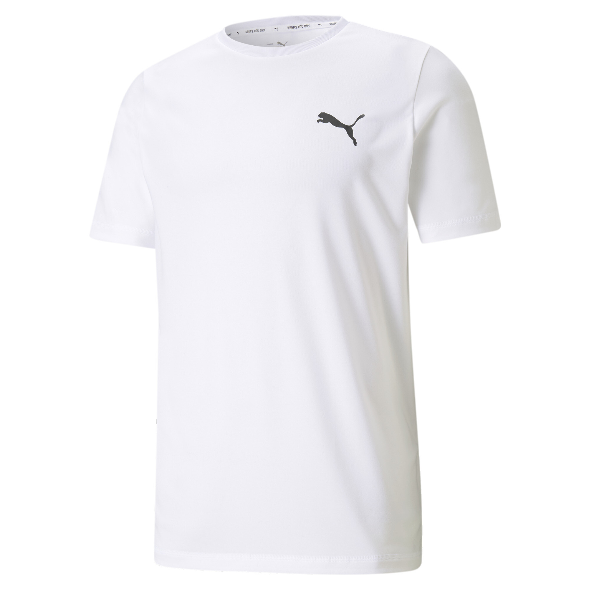 ＜プーマ公式通販＞ プーマ メンズ ACTIVE スモール ロゴ 半袖 Tシャツ メンズ Puma White ｜PUMA.com