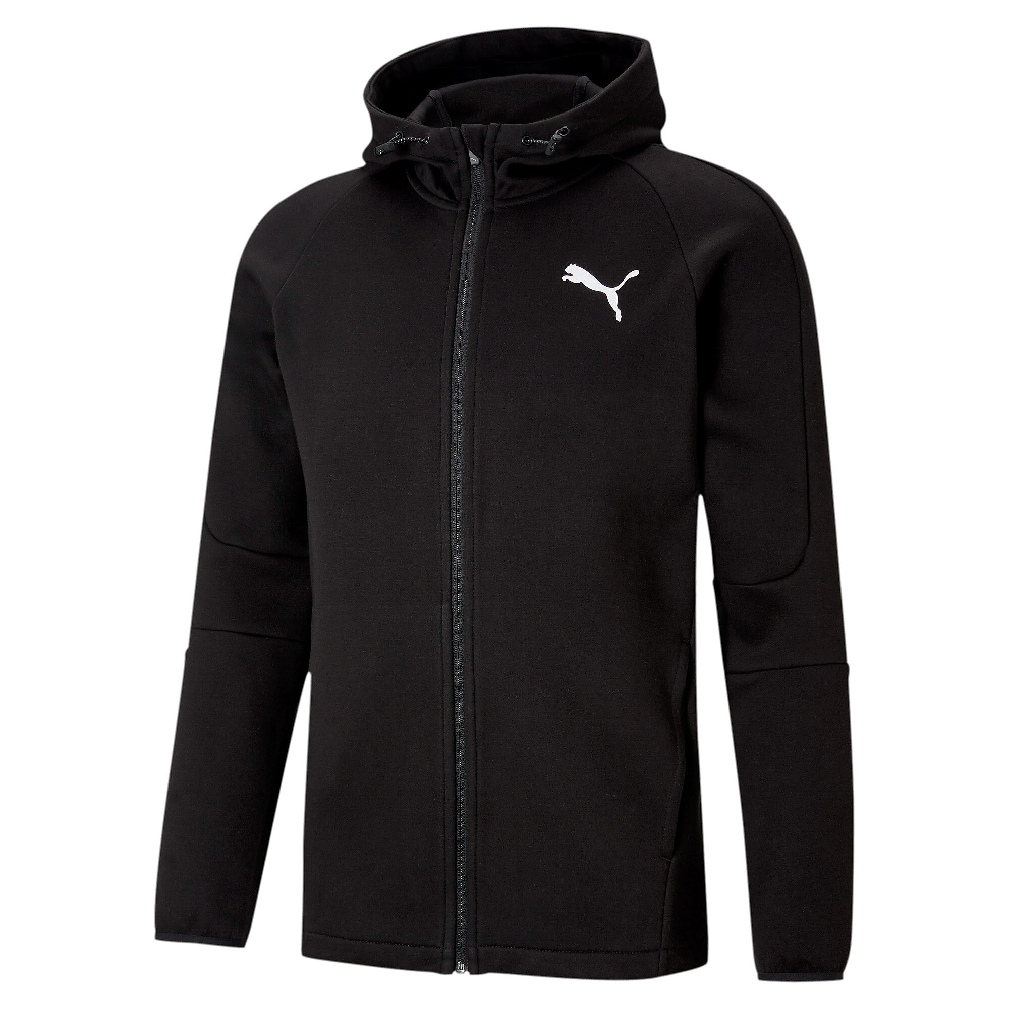 【プーマ公式通販】 プーマ EVOSTRIPE コア フーデッド ジャケット メンズ Puma Black ｜PUMA.com