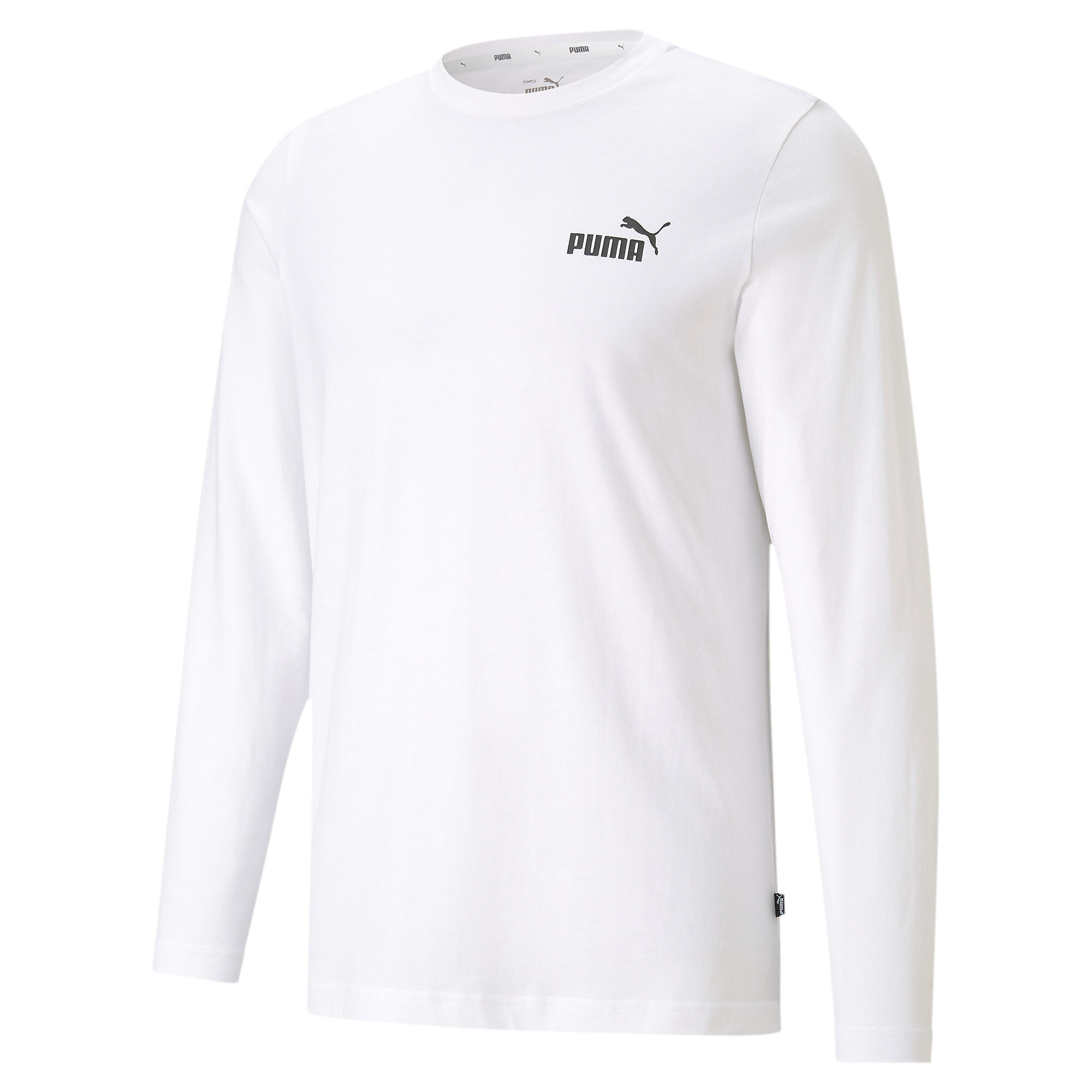 ＜プーマ公式通販＞ プーマ メンズ ESS NO.1 ロゴ 長袖 Tシャツ メンズ Puma White ｜PUMA.com