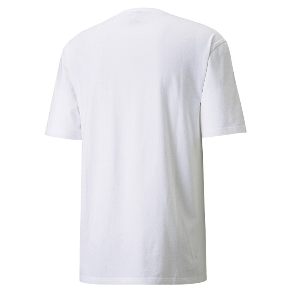 

PUMA - male - Футболка PUMA x RHUIGI Men' Basketball Tee – Puma White-White –, Белый