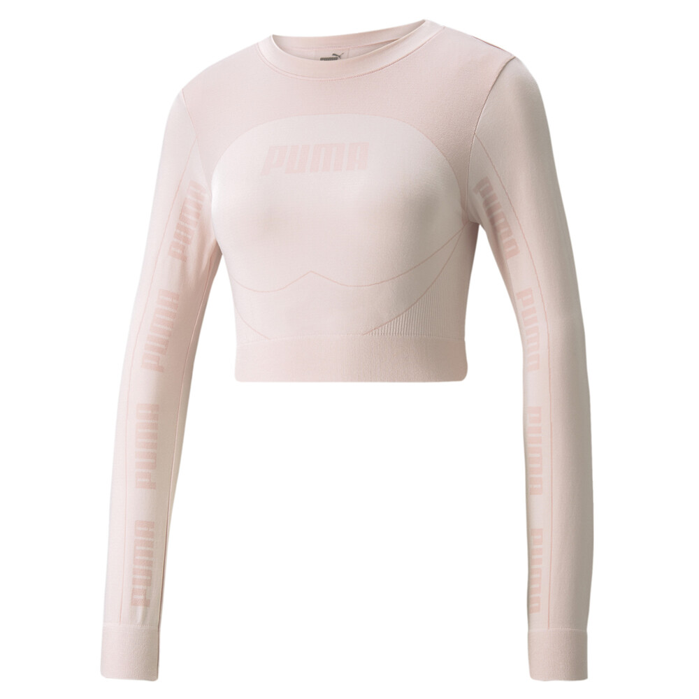 фото Футболка с длинным рукавом evostripe evoknit long sleeve women's tee puma