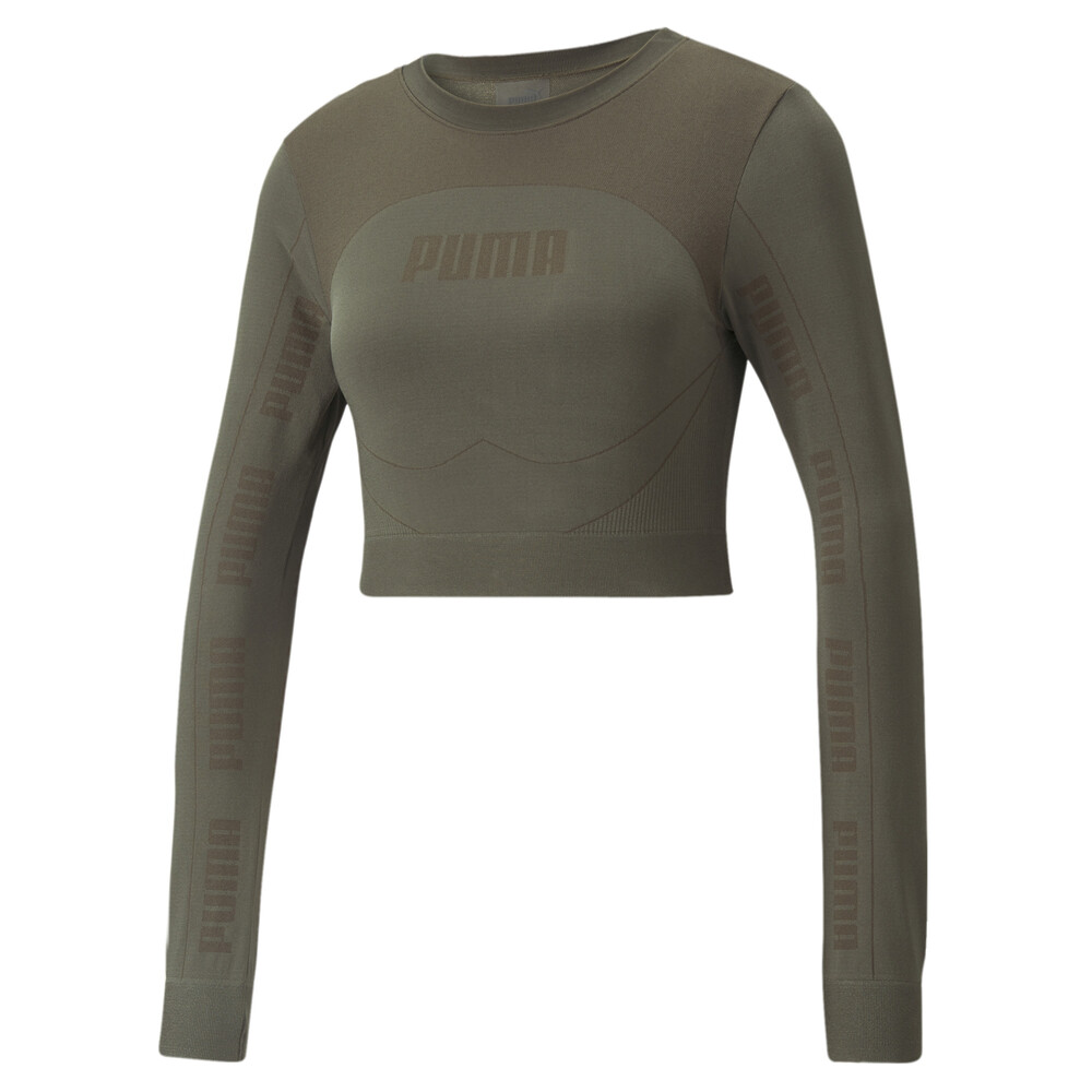 фото Футболка с длинным рукавом evostripe evoknit long sleeve women's tee puma