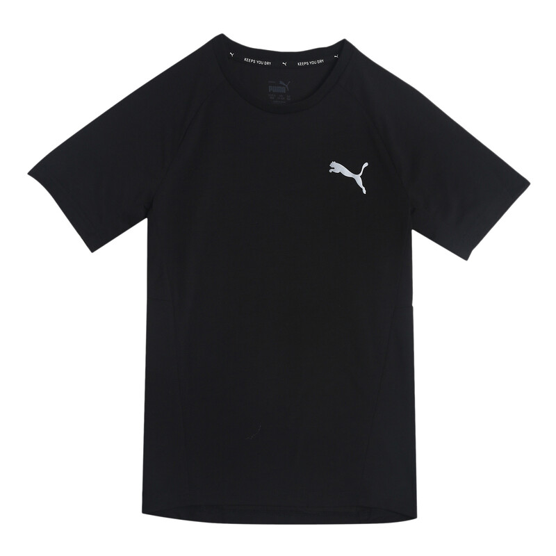 

PUMA Evostripe Girl's Slim T-Shirt, Black