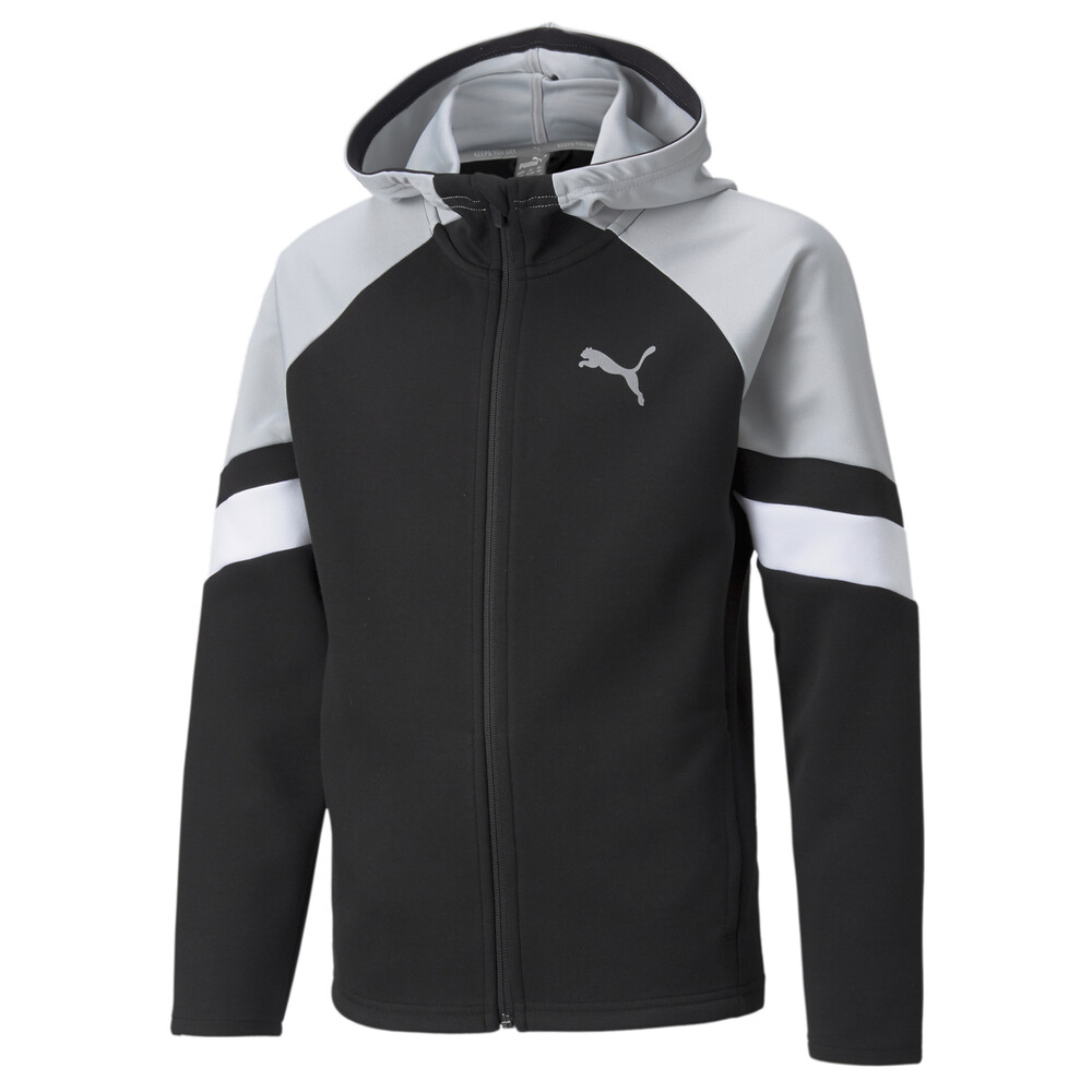 фото Детская толстовка active sport full-zip youth hoodie puma