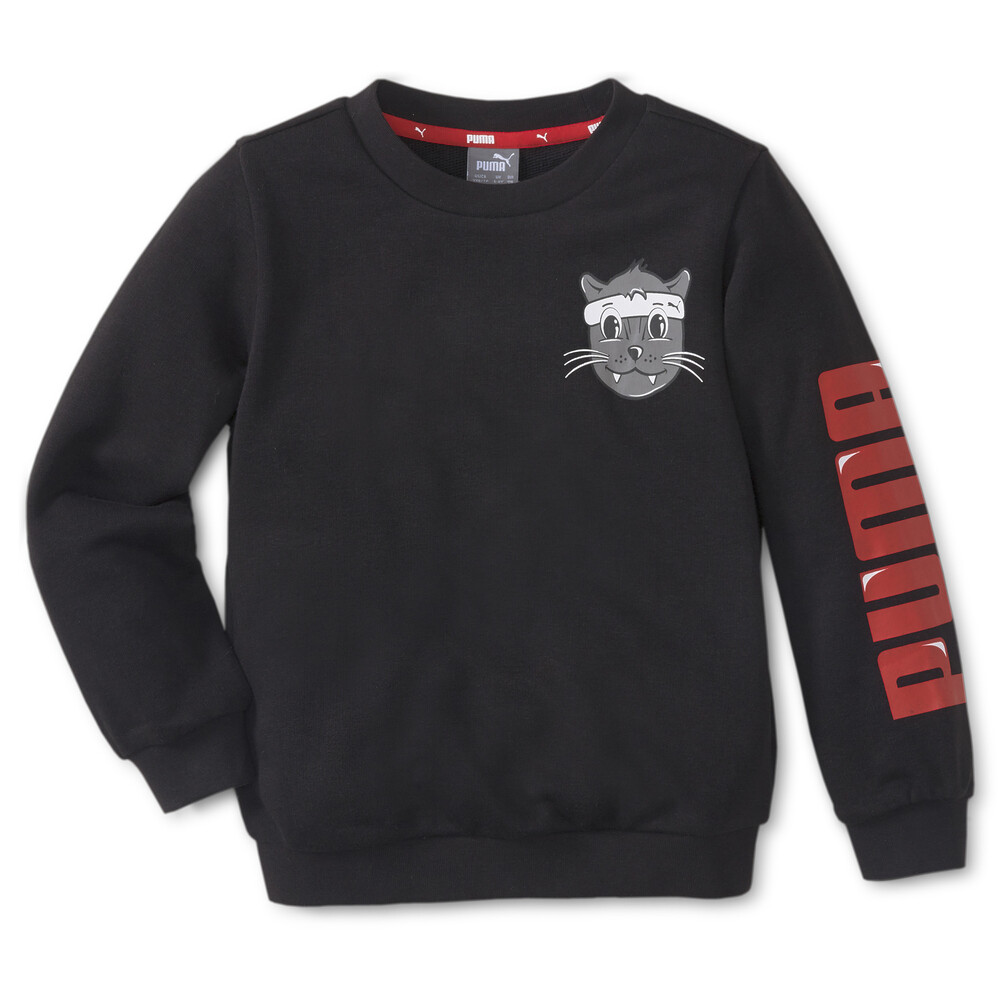фото Детская толстовка lil puma crew neck kids' sweater