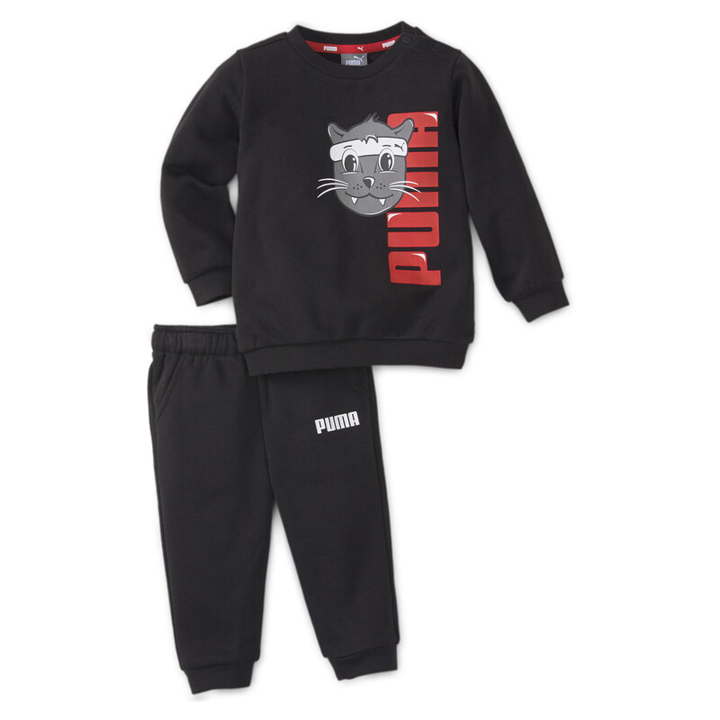 

PUMA LIL Babies' Jog Suit, Black