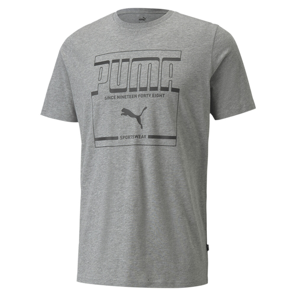 Graphic Men's Tee | Gray - PUMA