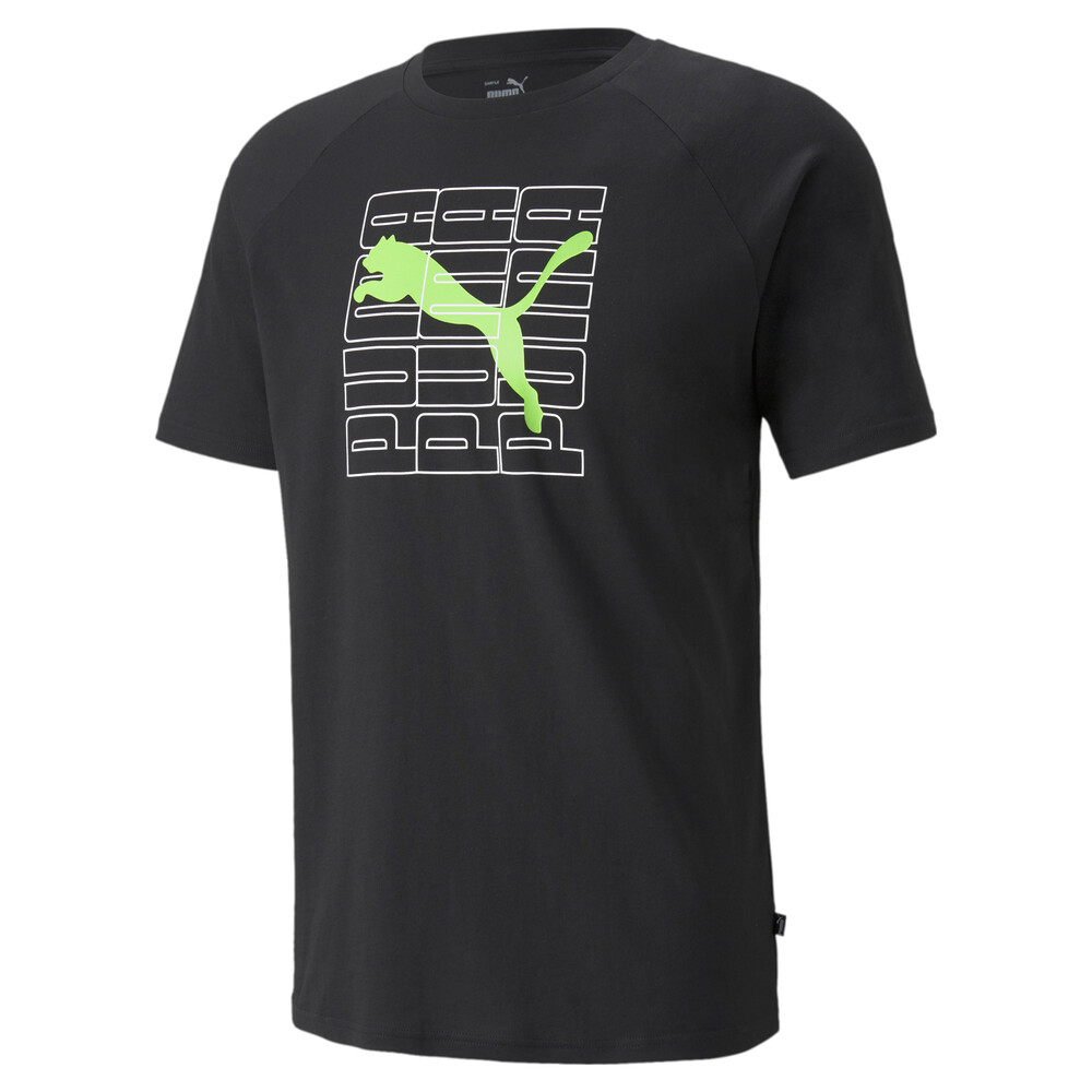 Men's Graphic Tee Black PUMA