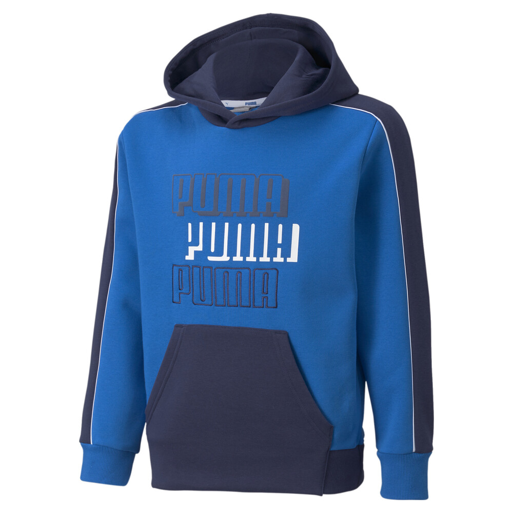 фото Детская толстовка alpha youth hoodie puma