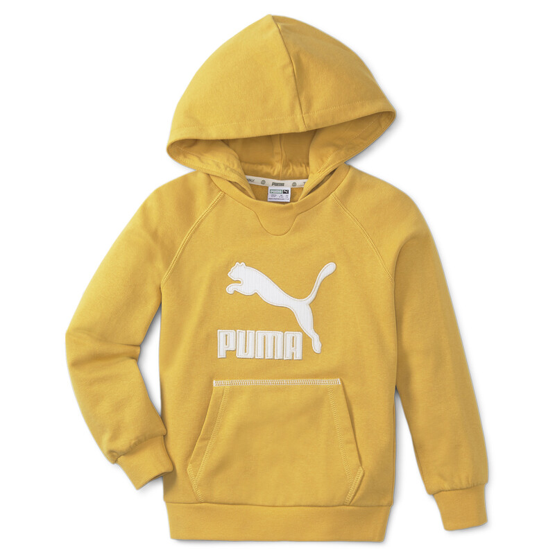 

PUMA T4C Kids' Loose Hoodie, Yellow