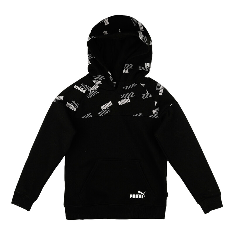 

PUMA POWER Boy's Regular Fit Hoodie, Black