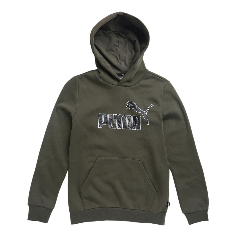 

PUMA Graphic Regular Fit Hoodie, Gray