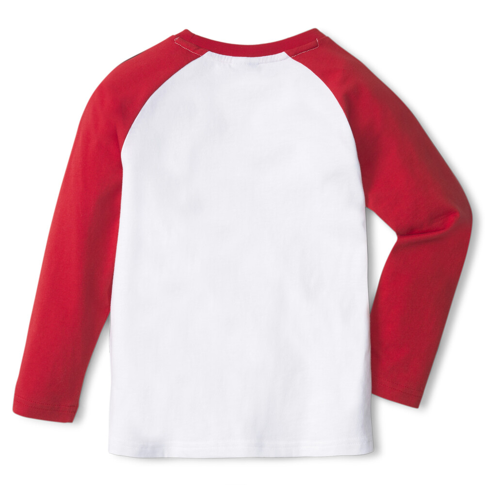 фото Детская футболка с длинным рукавом puma x peanuts long sleeve kids' tee