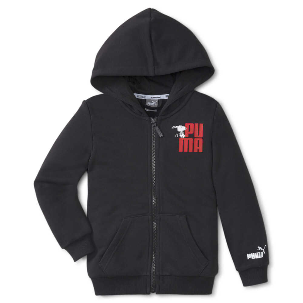 фото Детская толстовка puma x peanuts full-zip kids' hoodie