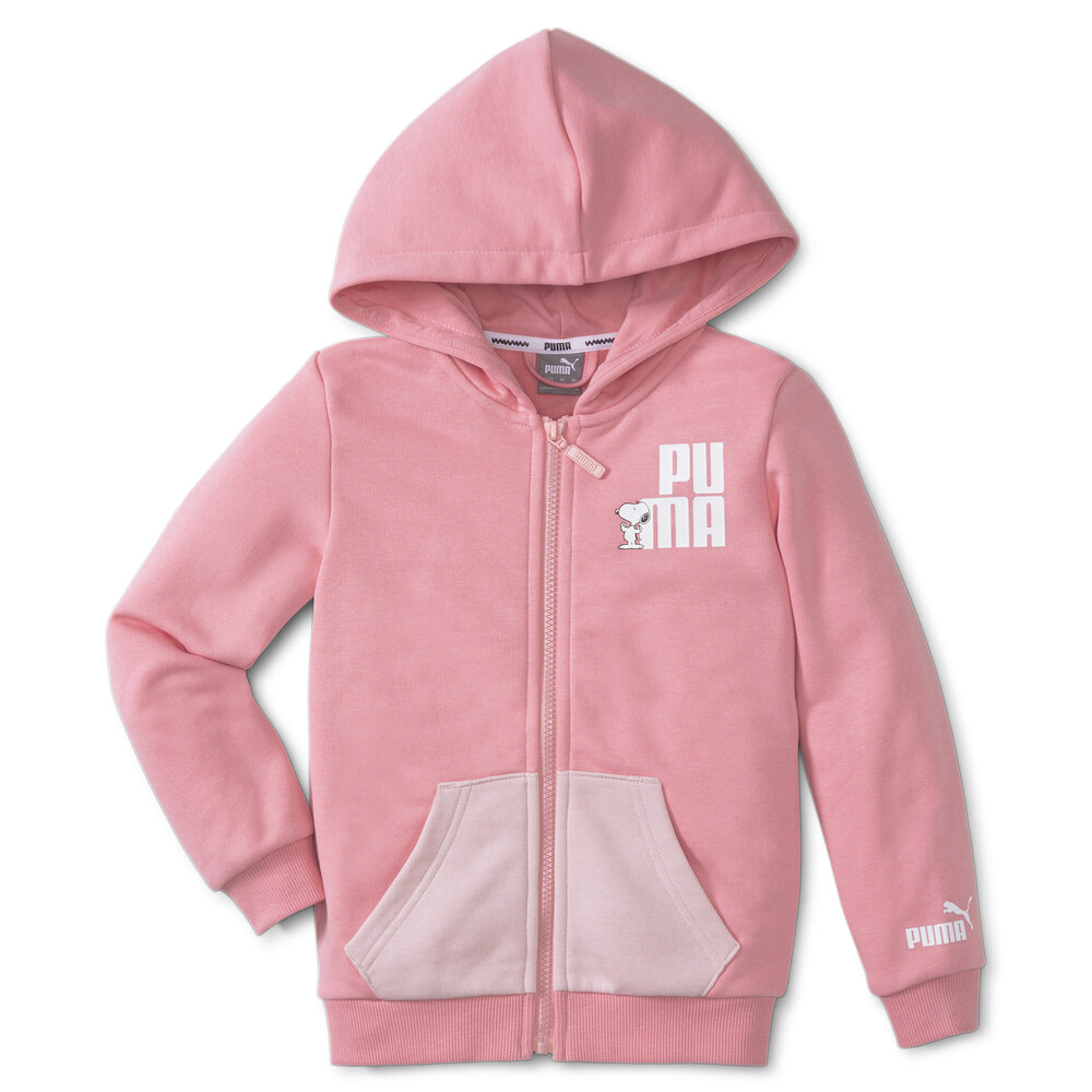 фото Детская толстовка puma x peanuts full-zip kids' hoodie