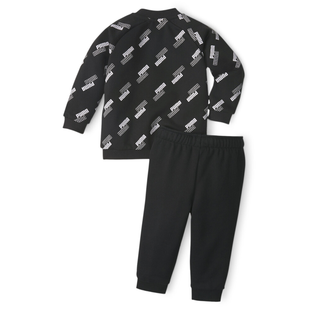 Minicats Printed Babies' Jogger Set Black PUMA