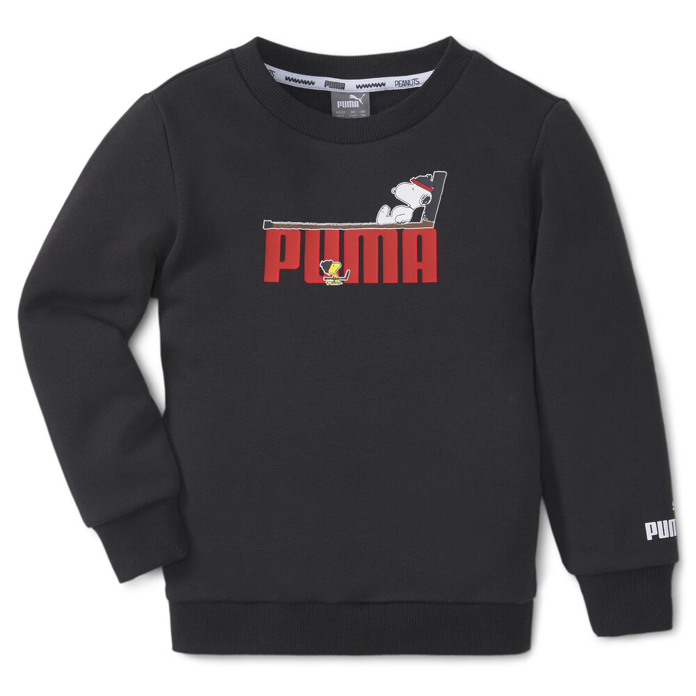 фото Детская толстовка puma x peanuts crew neck kids' sweatshirt