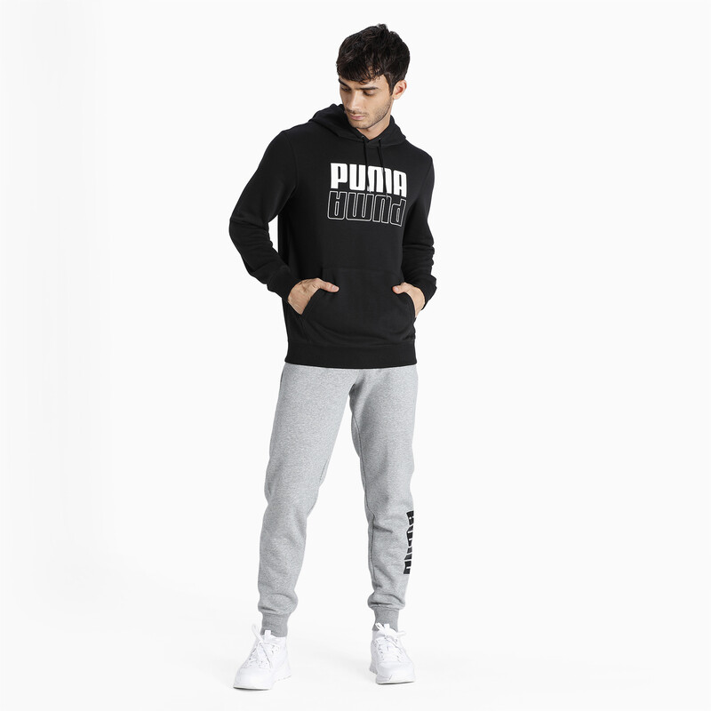 

Men's PUMA POWER Hoodie, Black