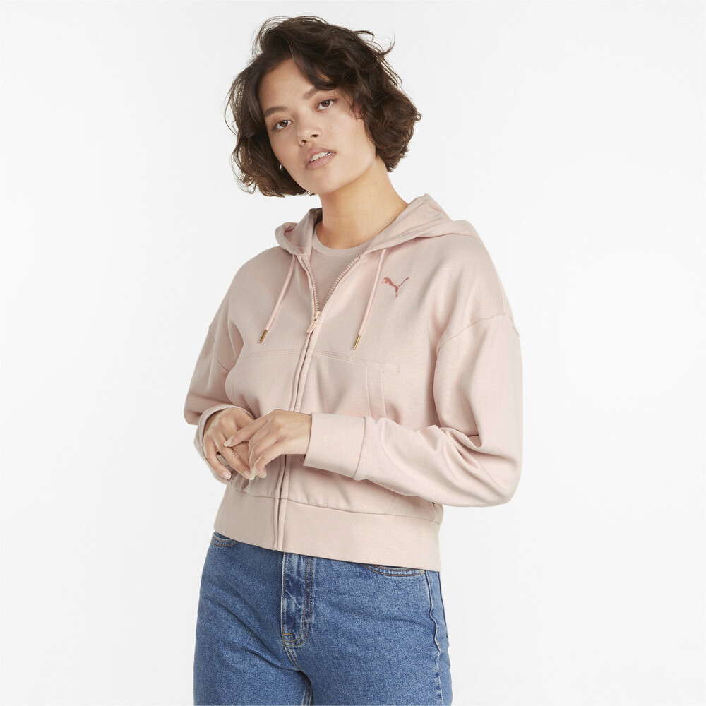 фото Толстовка her french terry full-zip women's hoodie puma