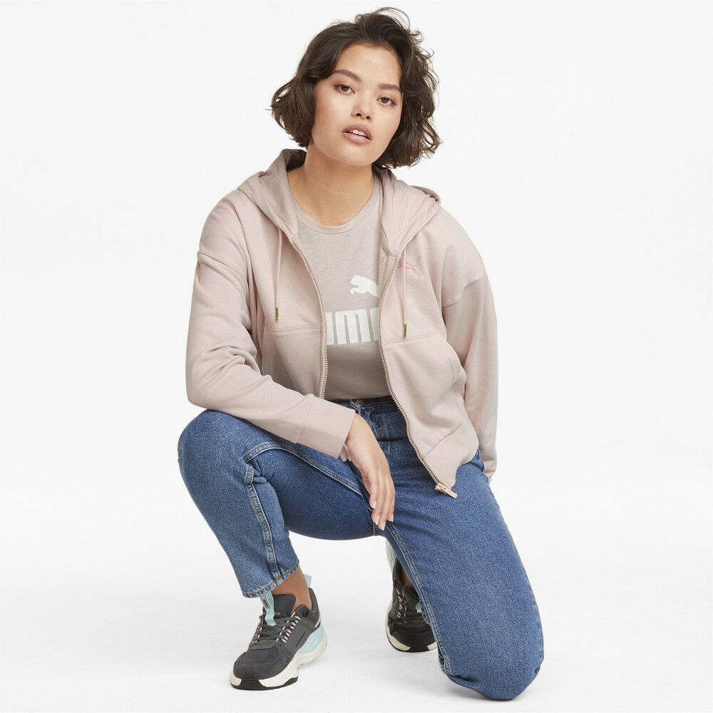 фото Толстовка her french terry full-zip women's hoodie puma