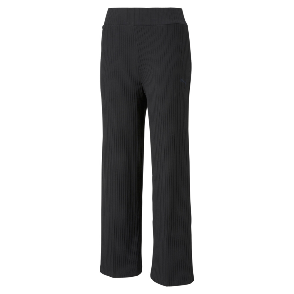 фото Штаны her ribbed wide women's pants puma