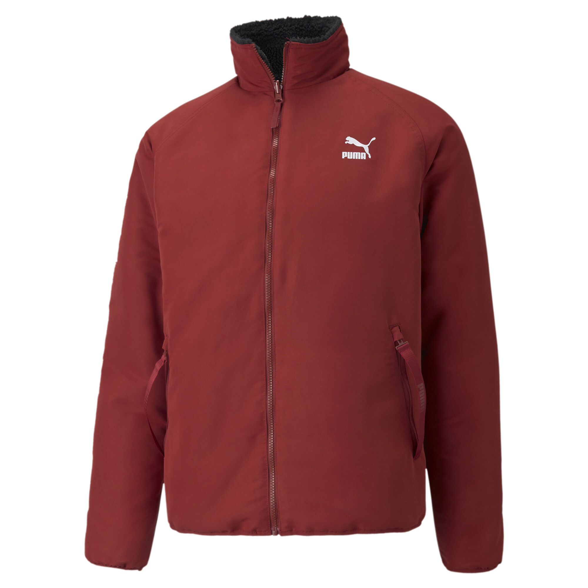 【プーマ公式通販】 プーマ リバーシブル ボア ジャケット メンズ Intense Red ｜PUMA.com
