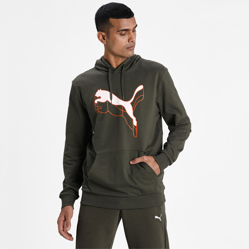 

Men's PUMA Hoodie M1, Black/brown