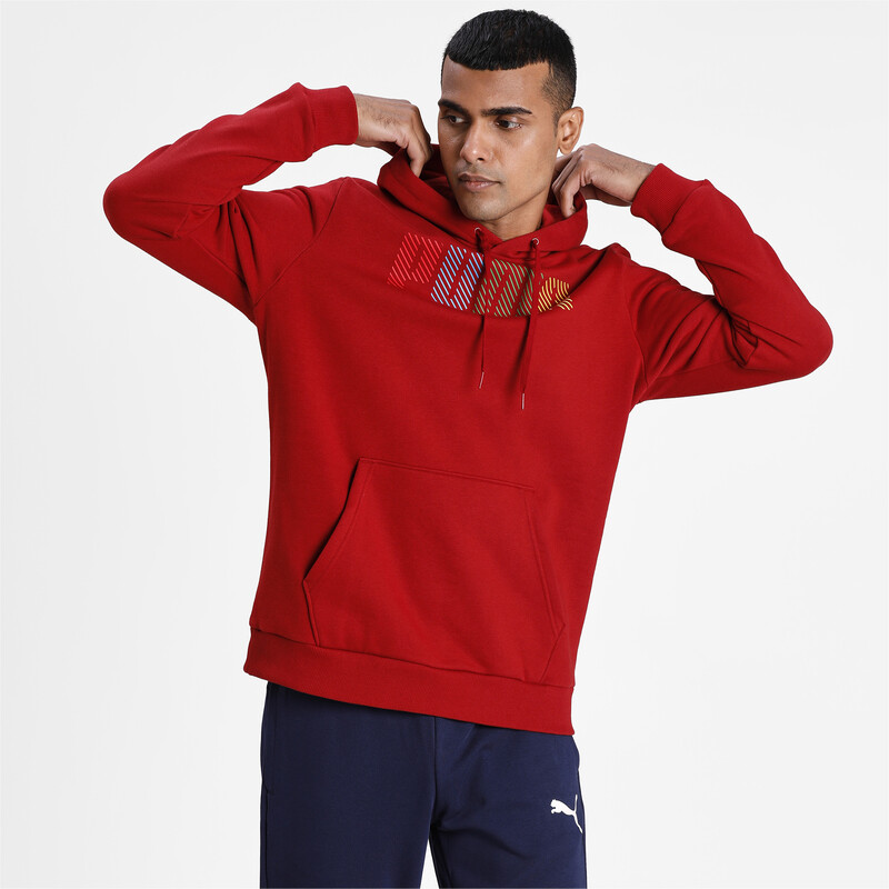 

Men's PUMA Graphic Hoodie, Red