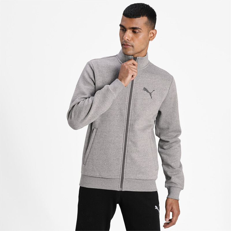 

Men's PUMA Knitted Jacket, Gray