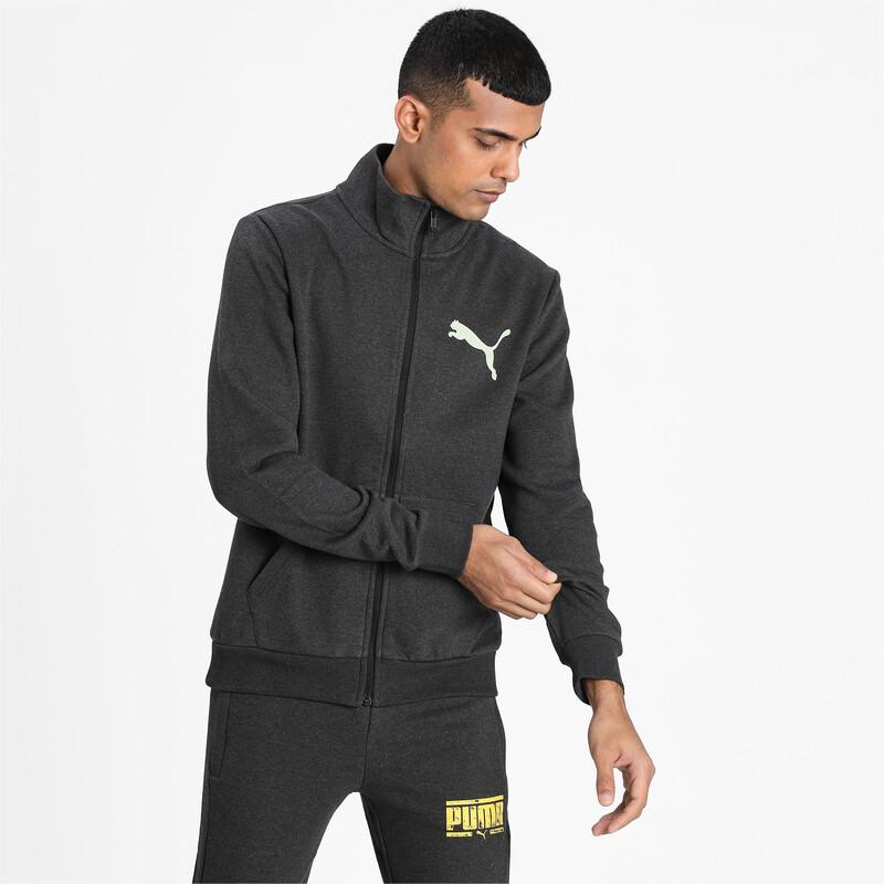 

Men's PUMA Knitted Jacket, Gray