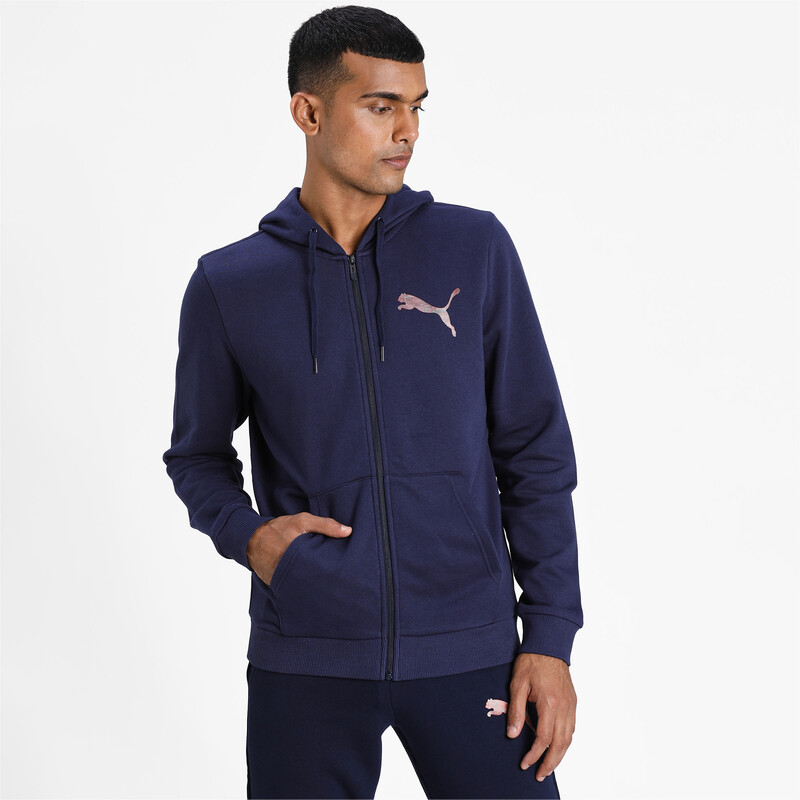 

Men's PUMA Hooded Knitted Jacket, Purple