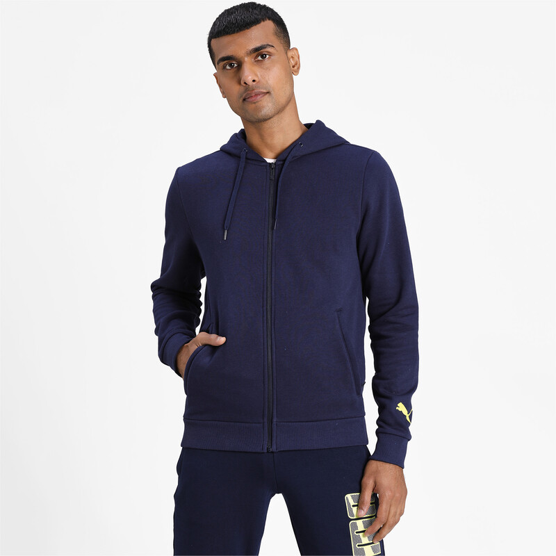 

Men's PUMA Knitted Hooded Jacket, Purple