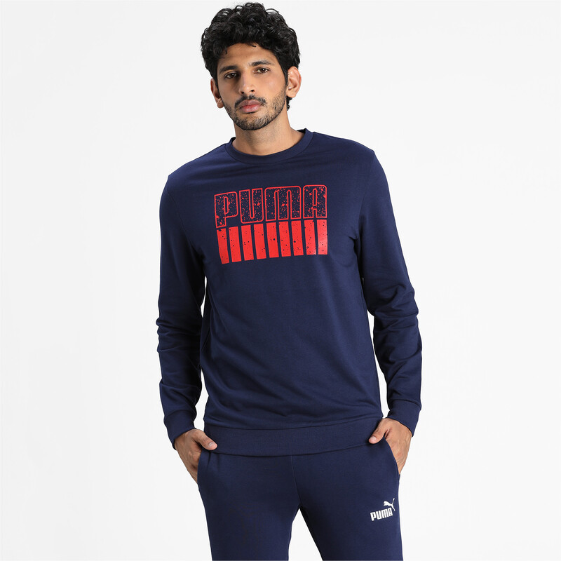 Men's PUMA Crew Sweatshirt, Purple