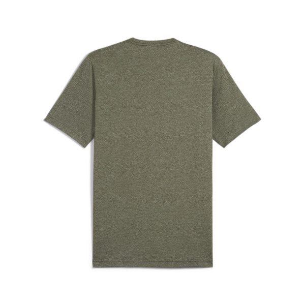 ESS Men's Heather Tee, Dark Olive Heather, large-ZAF