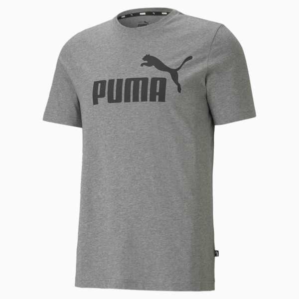 ESS Logo Men's Tee, Medium Gray Heather, large-ZAF