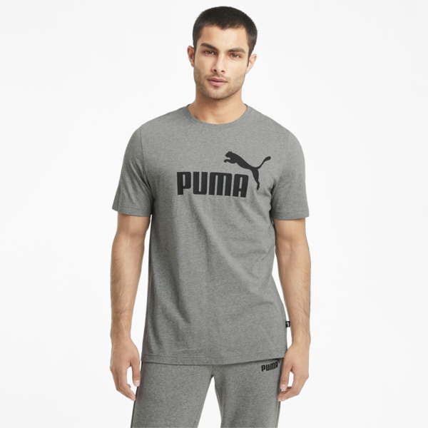 ESS Logo Men's Tee, Medium Gray Heather, large-ZAF