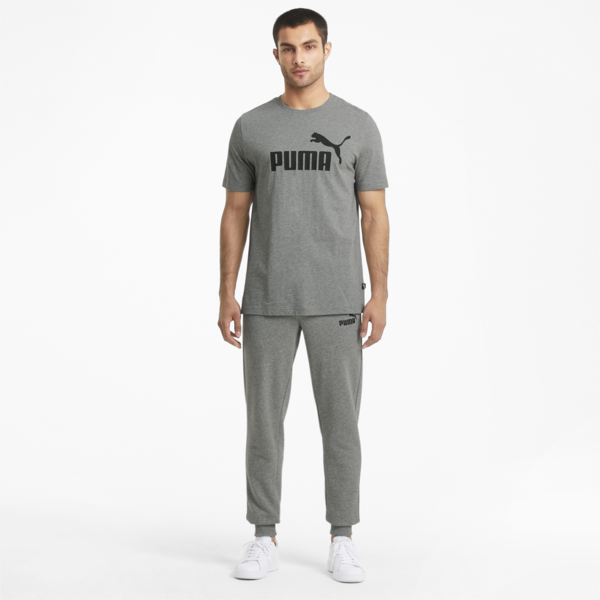ESS Logo Men's Tee, Medium Gray Heather, large-ZAF
