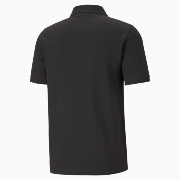 ESS Men's Pique Polo, Puma Black, large-ZAF