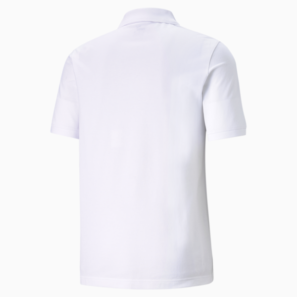 ESS Men's Pique Polo, Puma White, large-ZAF