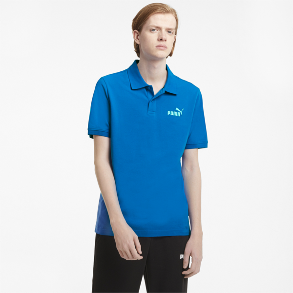 ESS Men's Pique Polo, Puma Royal, large-ZAF